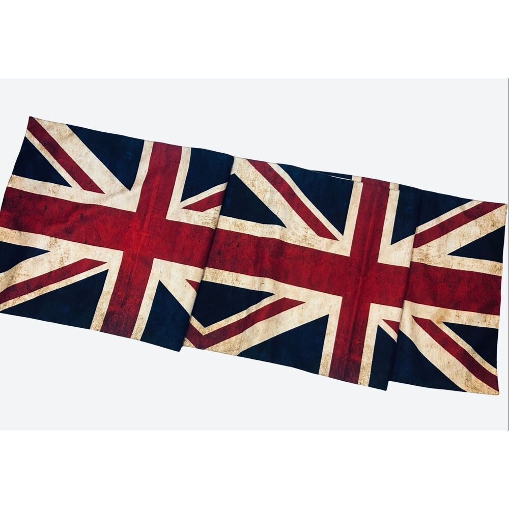 Union Jack Rustic Table Runner